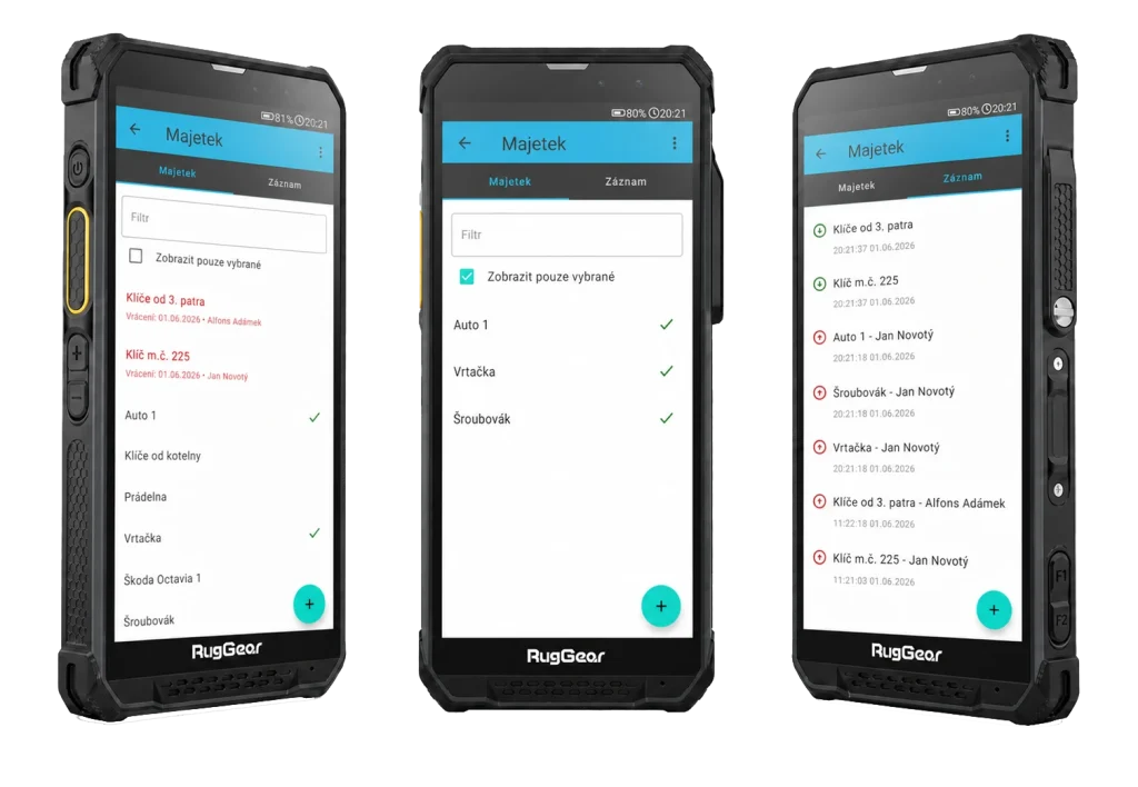 Asset management and visitor records